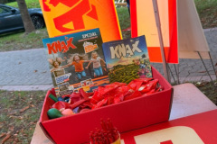 Knax zu Besuch beim Fest "Eine Stadt für alle" in Minden am 20.09.2026