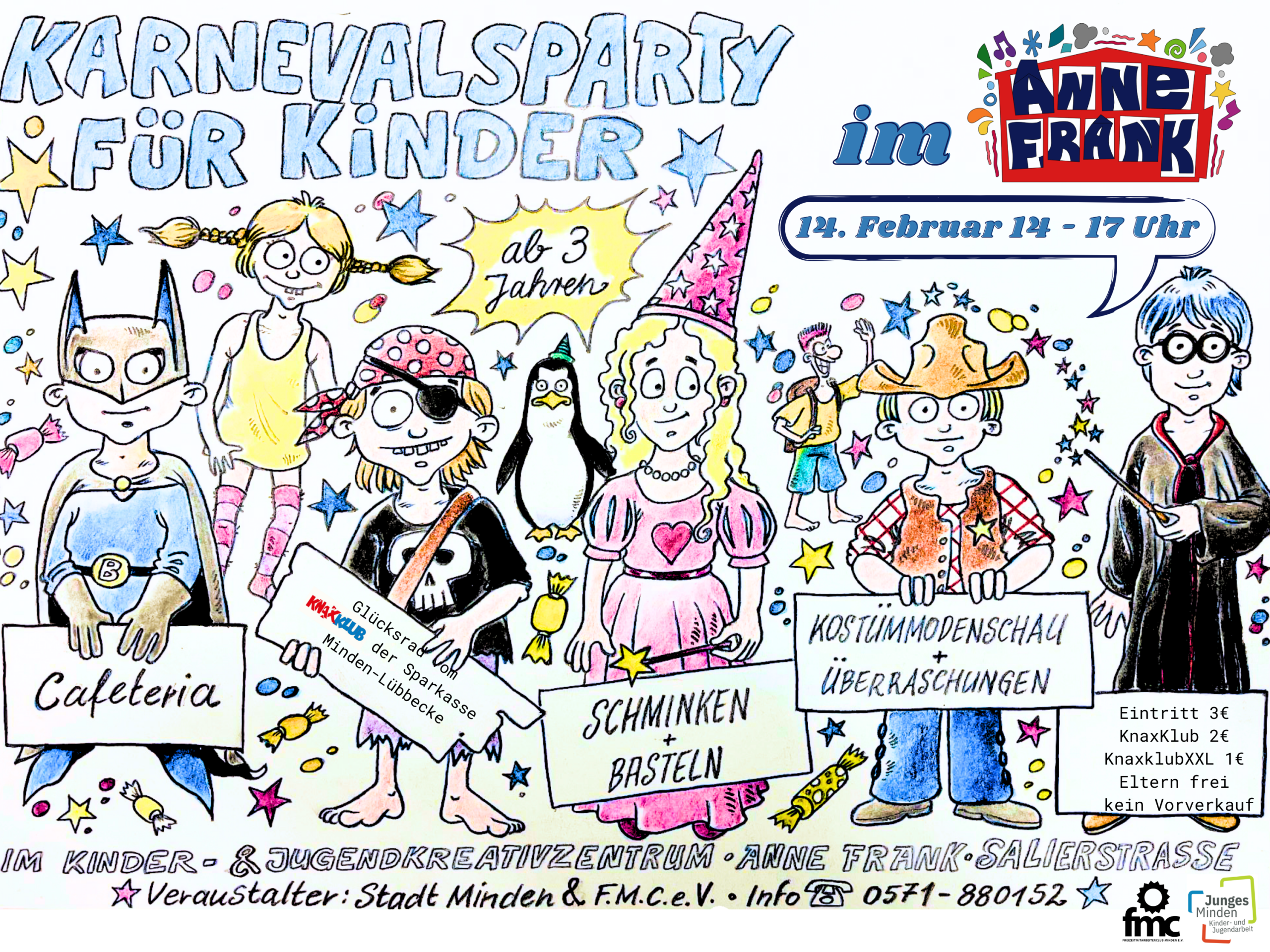 Karnevals-Party in Minden